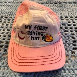 My first fishing bass pro hat 🎣 🧢